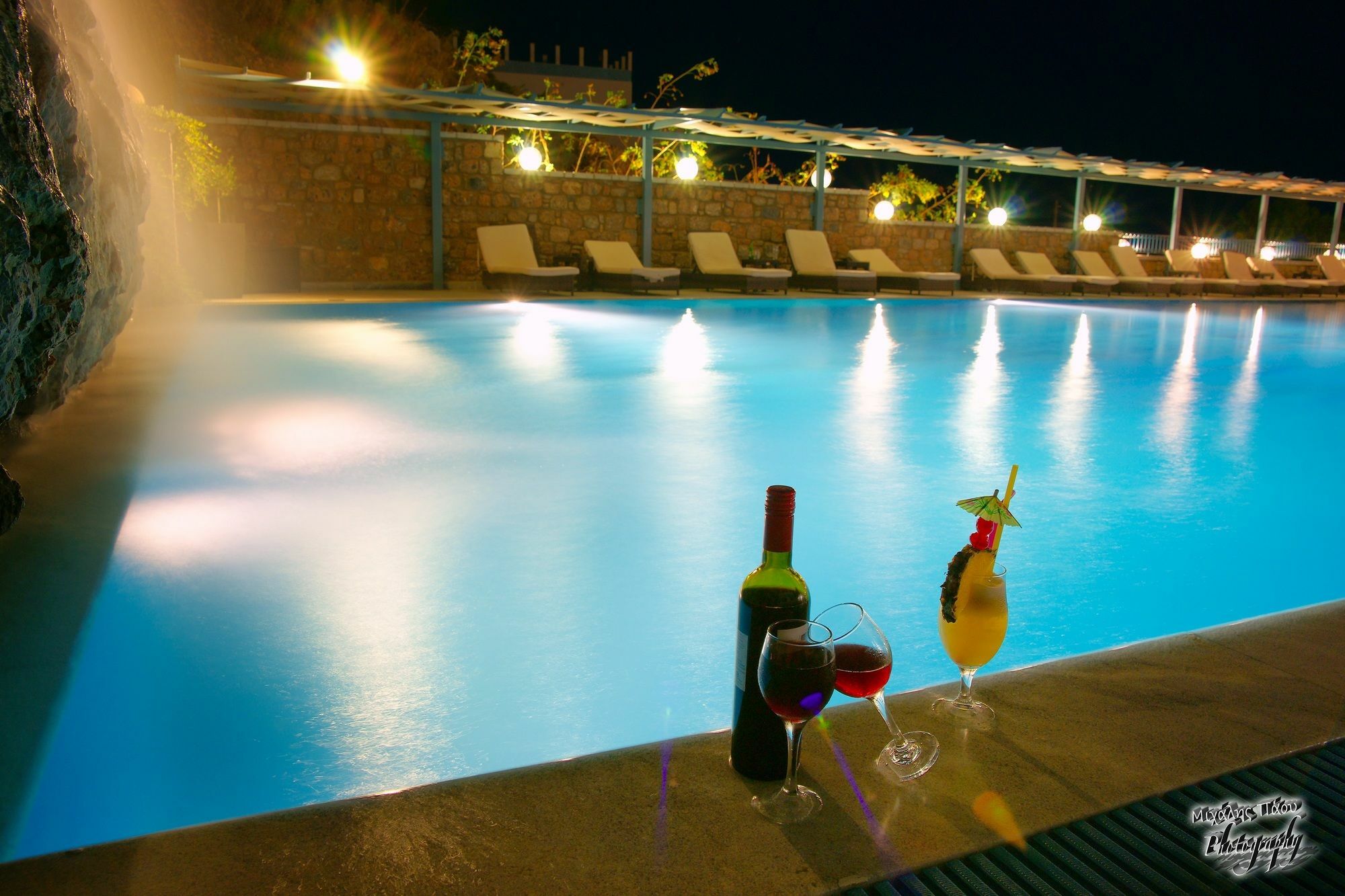 Elena Village Hotel & Suites Myrties Екстер'єр фото