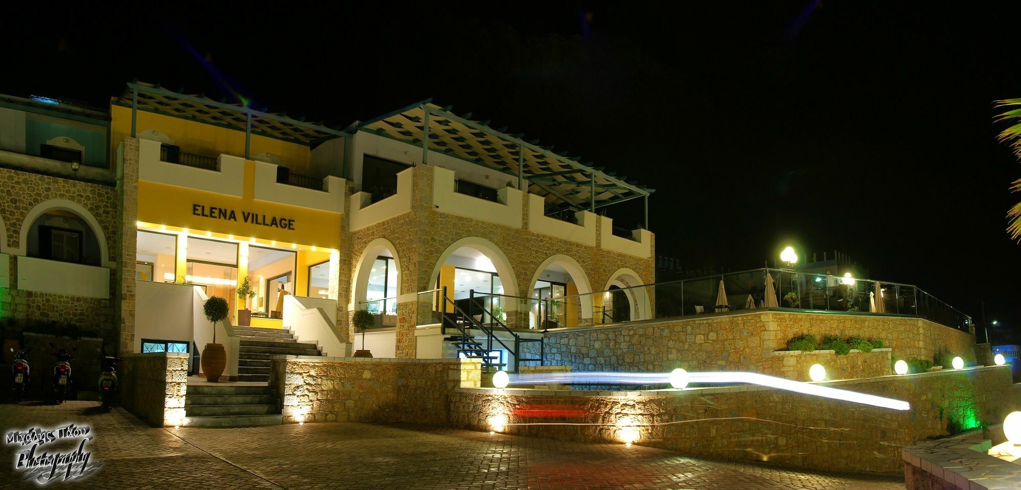Elena Village Hotel & Suites Myrties Екстер'єр фото